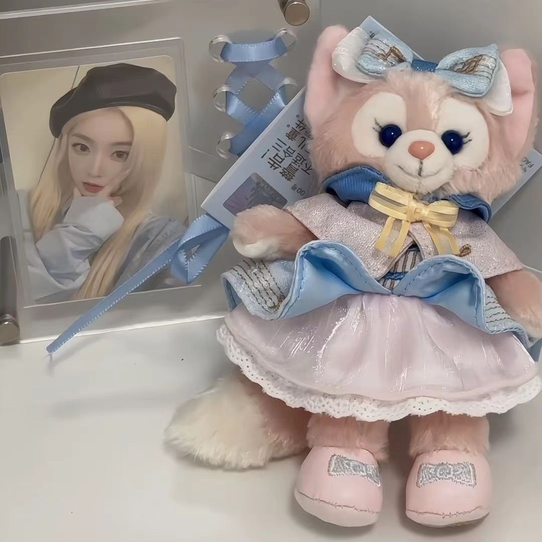 上海 ディズニー メロディ リーナベルぬいぐるみキーチェーン