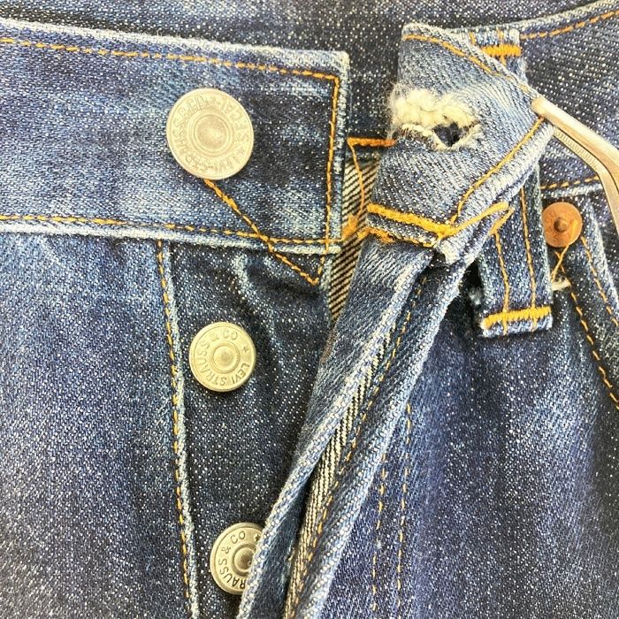LEVI'S501XX W33 555バレンシア ビッグE LEVIS 復刻501XX 555刻印