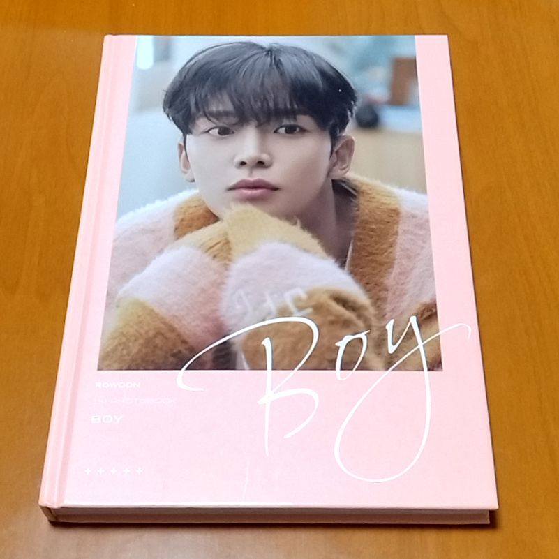 ROWOON 1st PHOTOBOOK MAN & BOY 直筆サインセット ROWOON 1st PHOTOBOOK - MAN & BOY -