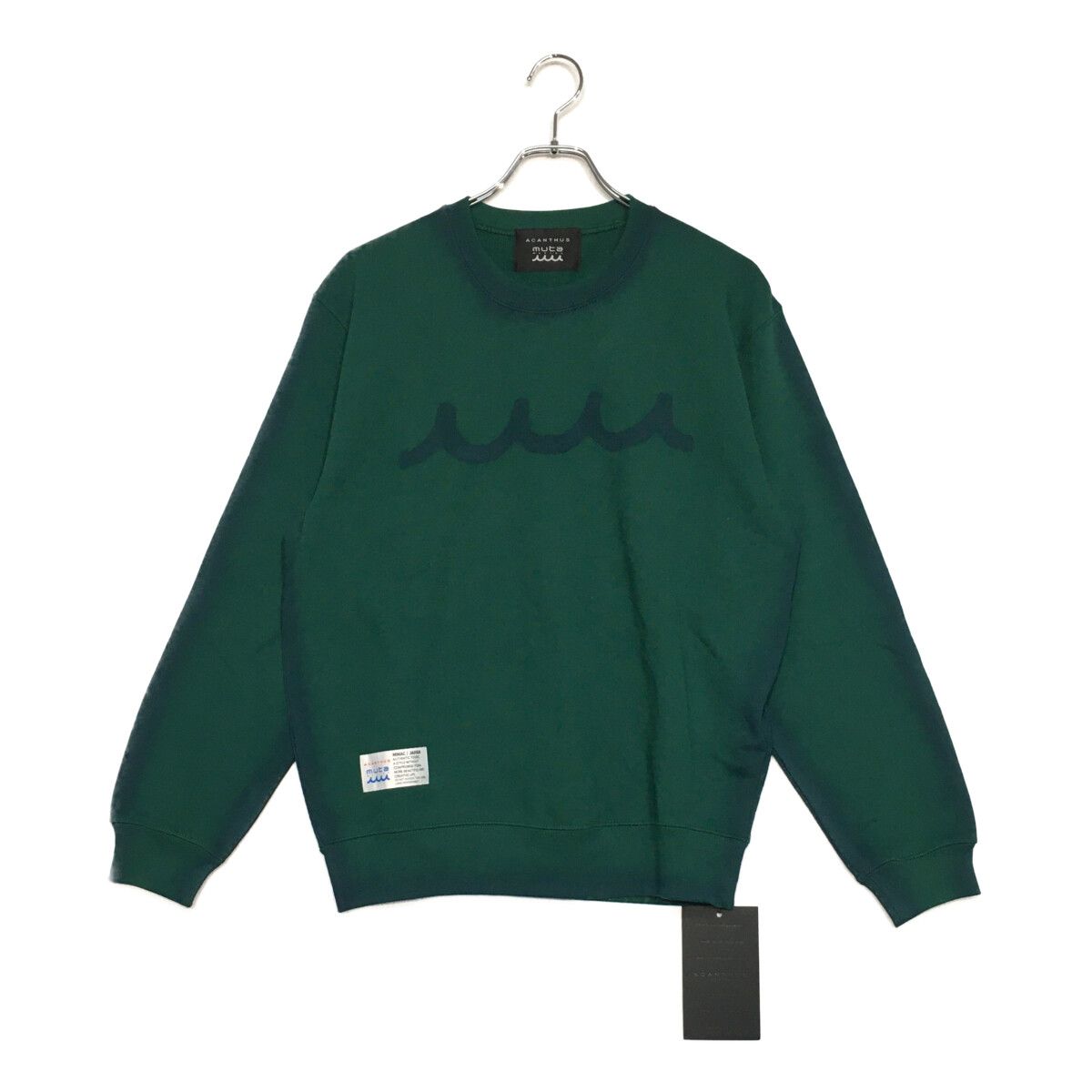 ♥品 メンズ ムータマリン muta MARINE スウェット M 緑 グリーン アカンサス