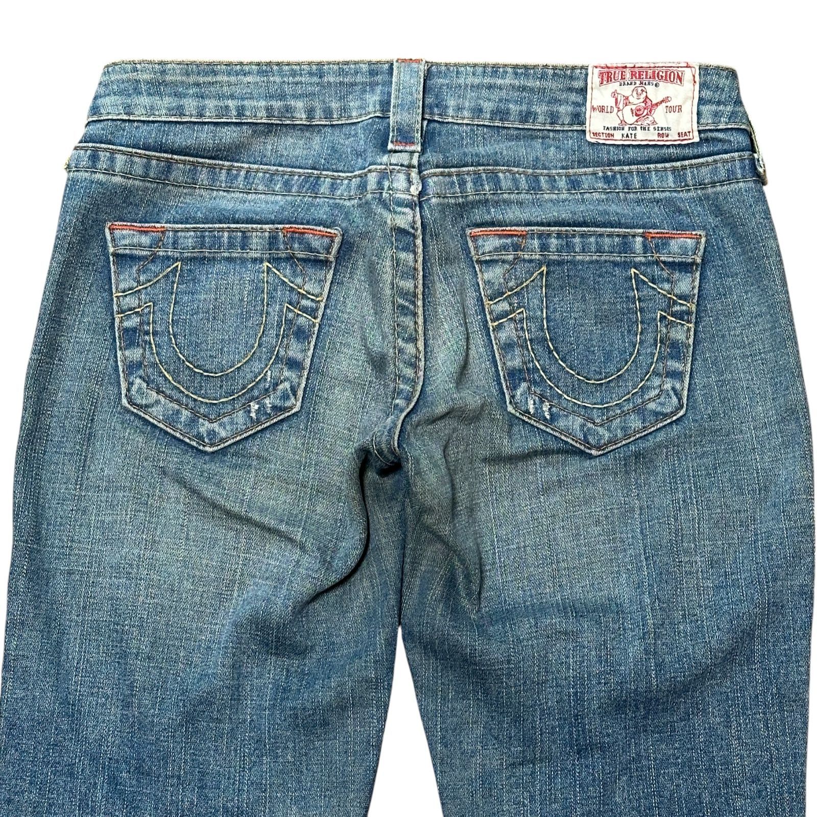 TRUE RELIGION KATE クロップド ボーイフレンドデニム テーパード 