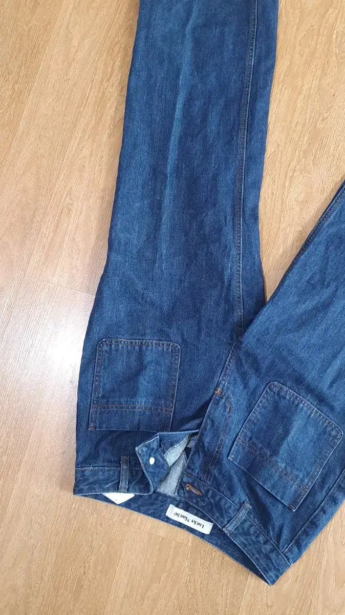 ワイドデニムパンツ M
