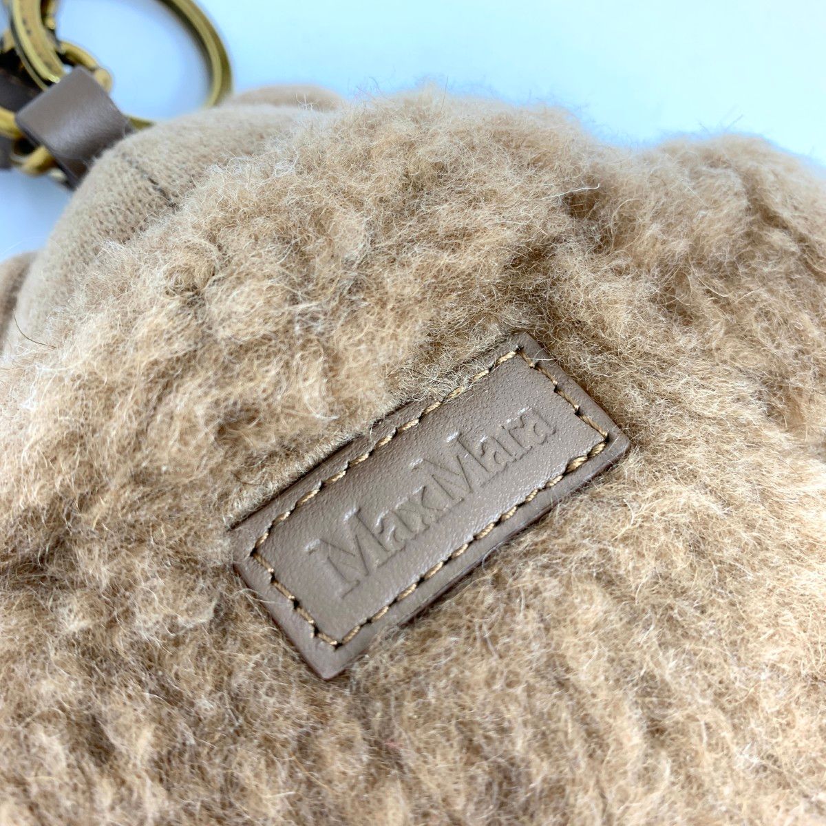 MAX MARA マックスマーラ テディベアキーホルダー チャーム ブラウン