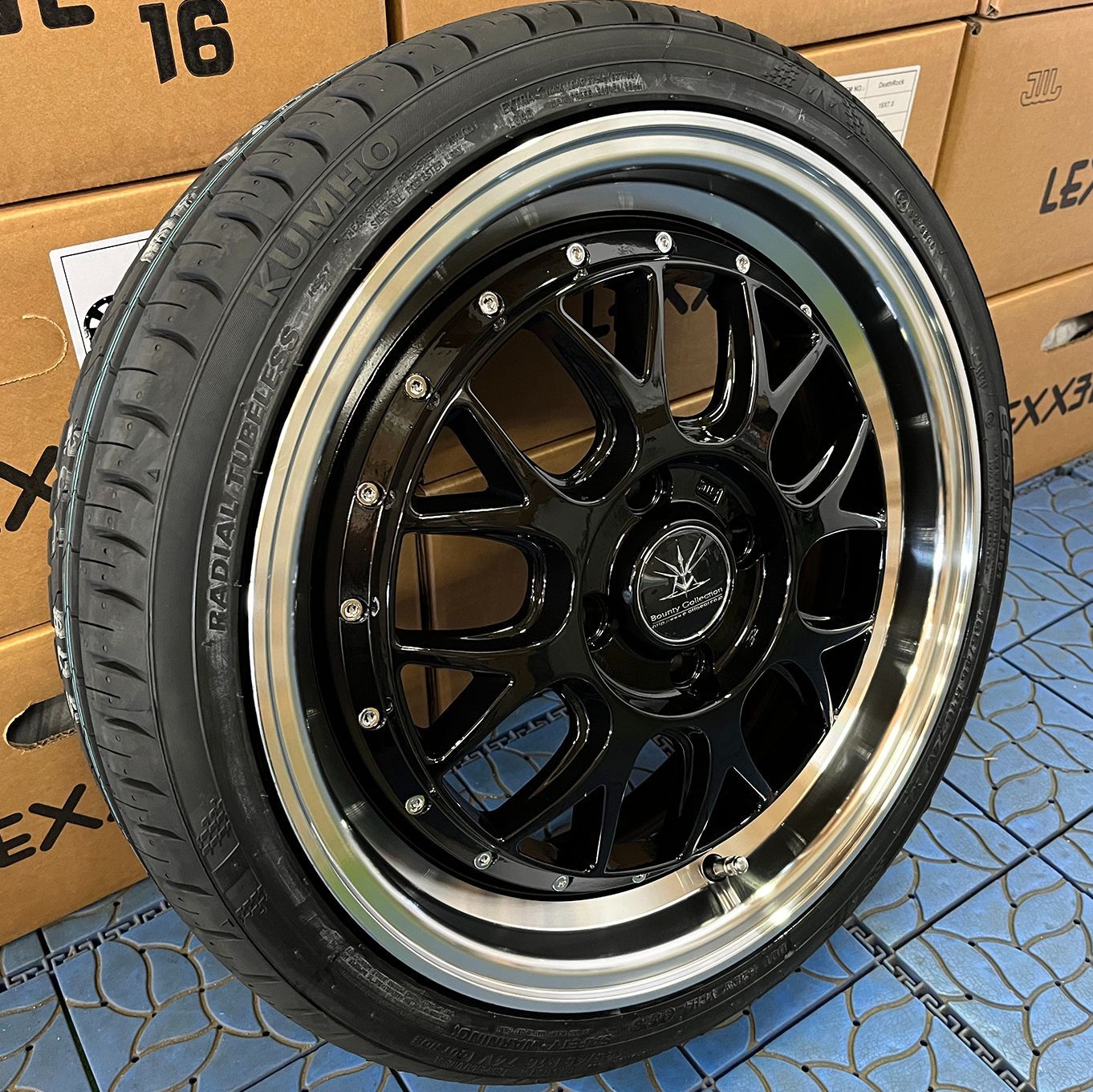 ワゴンR タント ムーブ NBOX スペーシア ミラ アルト タイヤホイール 16インチ BD00 クムホ ECSTA HS51 165/40R16  165/45R16 165/50R16 - メルカリ