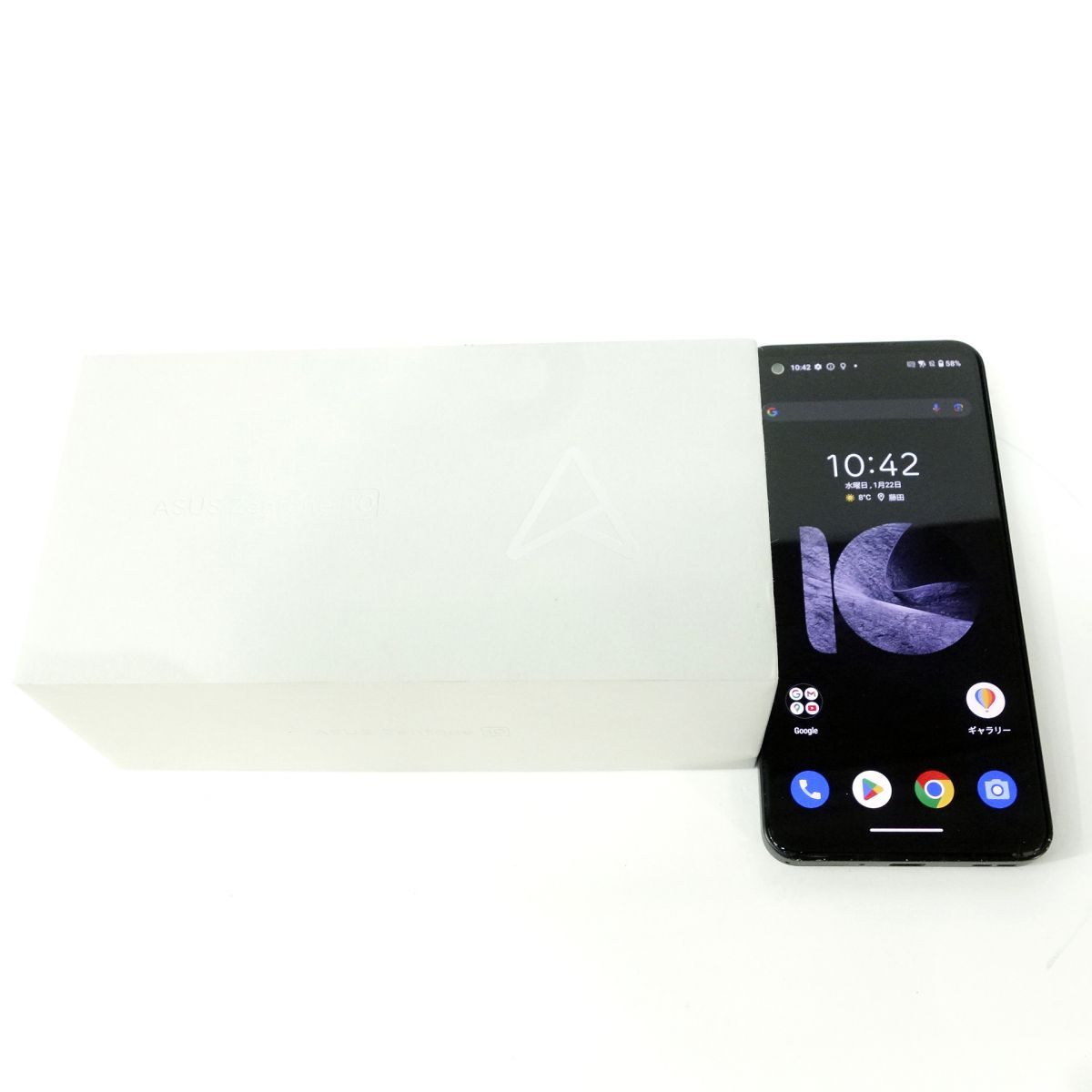 SIMフリー ASUS Zenfone 10 AI2302 16GB/512GB スターリーブルー ※中古/利用-
