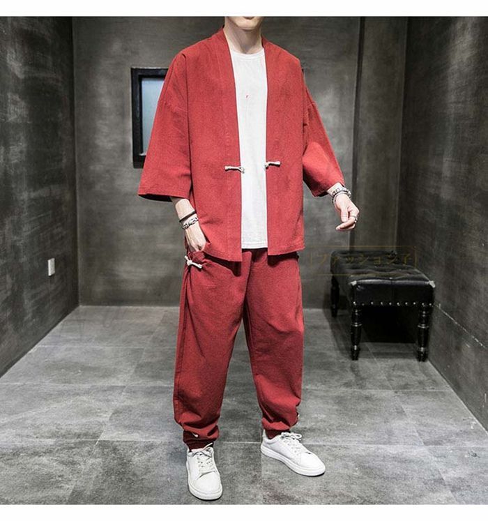 部屋着 カジュアル上下セット