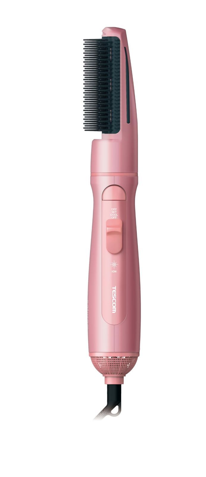 ピンク ワイドキャッチブラシ TIC325 22mm 軽量 マイナスイオン P カールドライヤー ヘアドライヤー テスコム