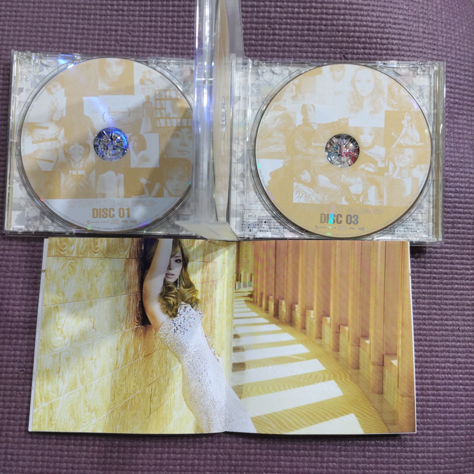 浜崎あゆみベストアルバム♓A COMPLETE ～ALL SINGLES～」 【3枚組 3CD