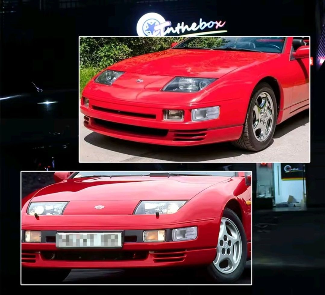 日産 フェアレディZ Z32 前期型 フロントバンパーウィンカーレンズ