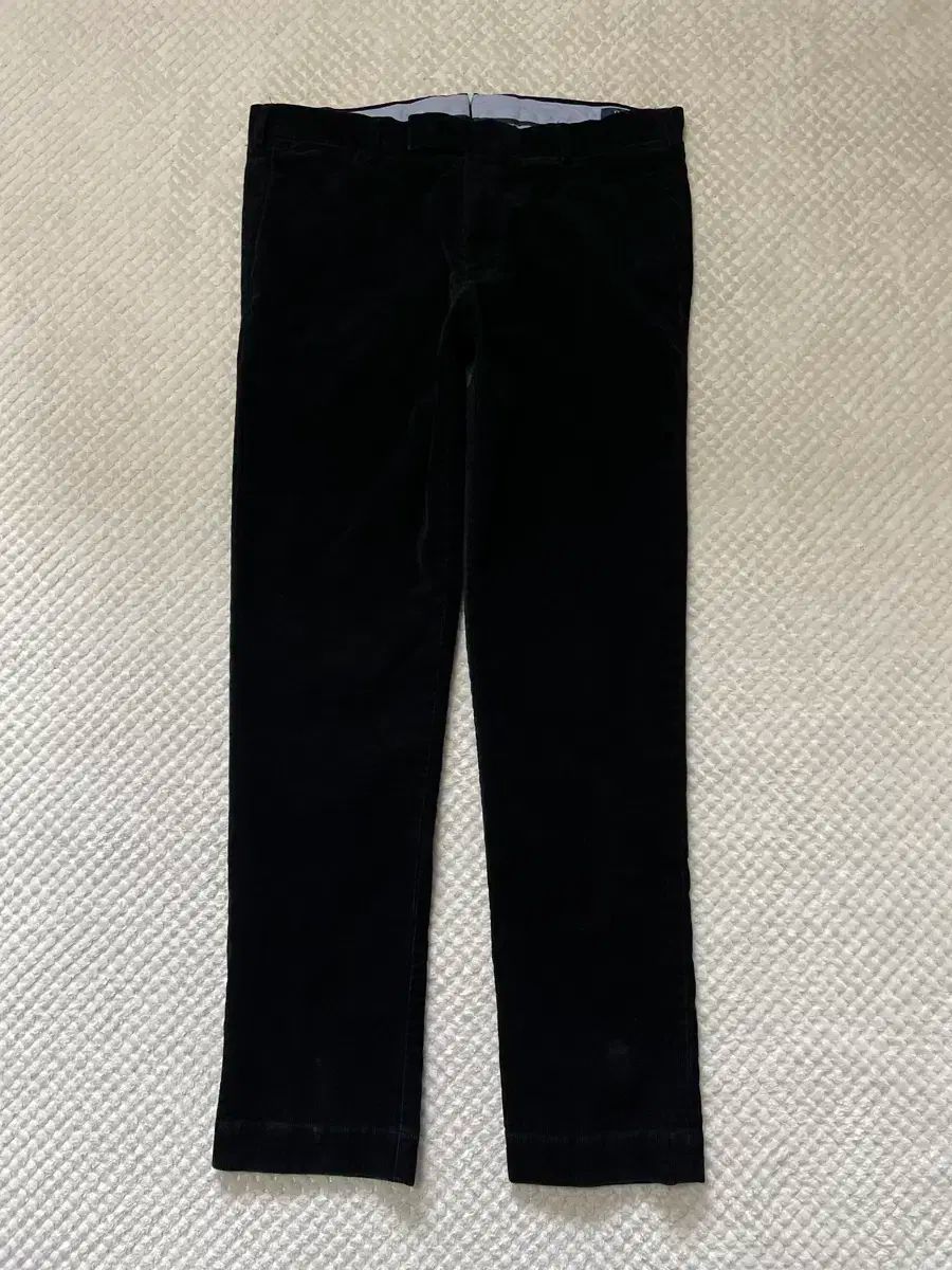 34X32 ポロ Ralph Lauren ラルフローレン スリム フィット コーデュロイ パンツ ブラック クリーニング O