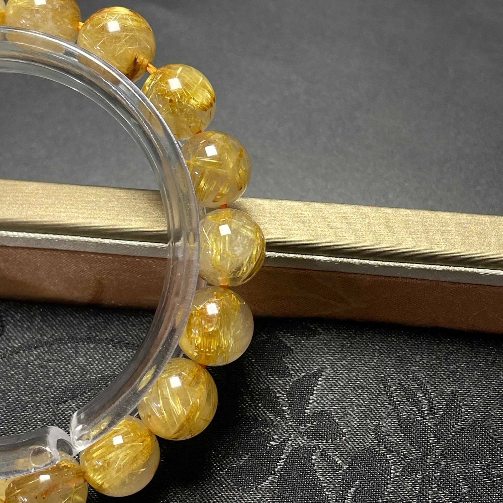 ! 満針ルチルクォーツ