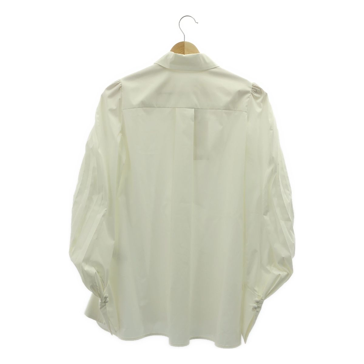美品】 Mame Kurogouchi / マメクロゴウチ | Curved Pleated Shirt