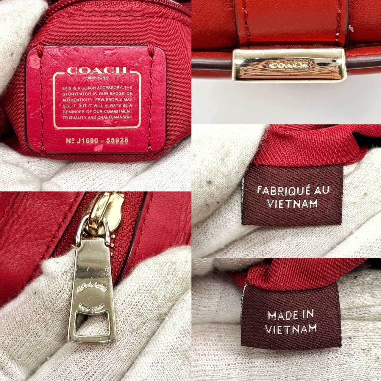 ＣＯＡＣＨハンドバッグシグネチャー赤(小のみ) COACH ハンドバッグ ソーホー レッド ミニシグネチャー