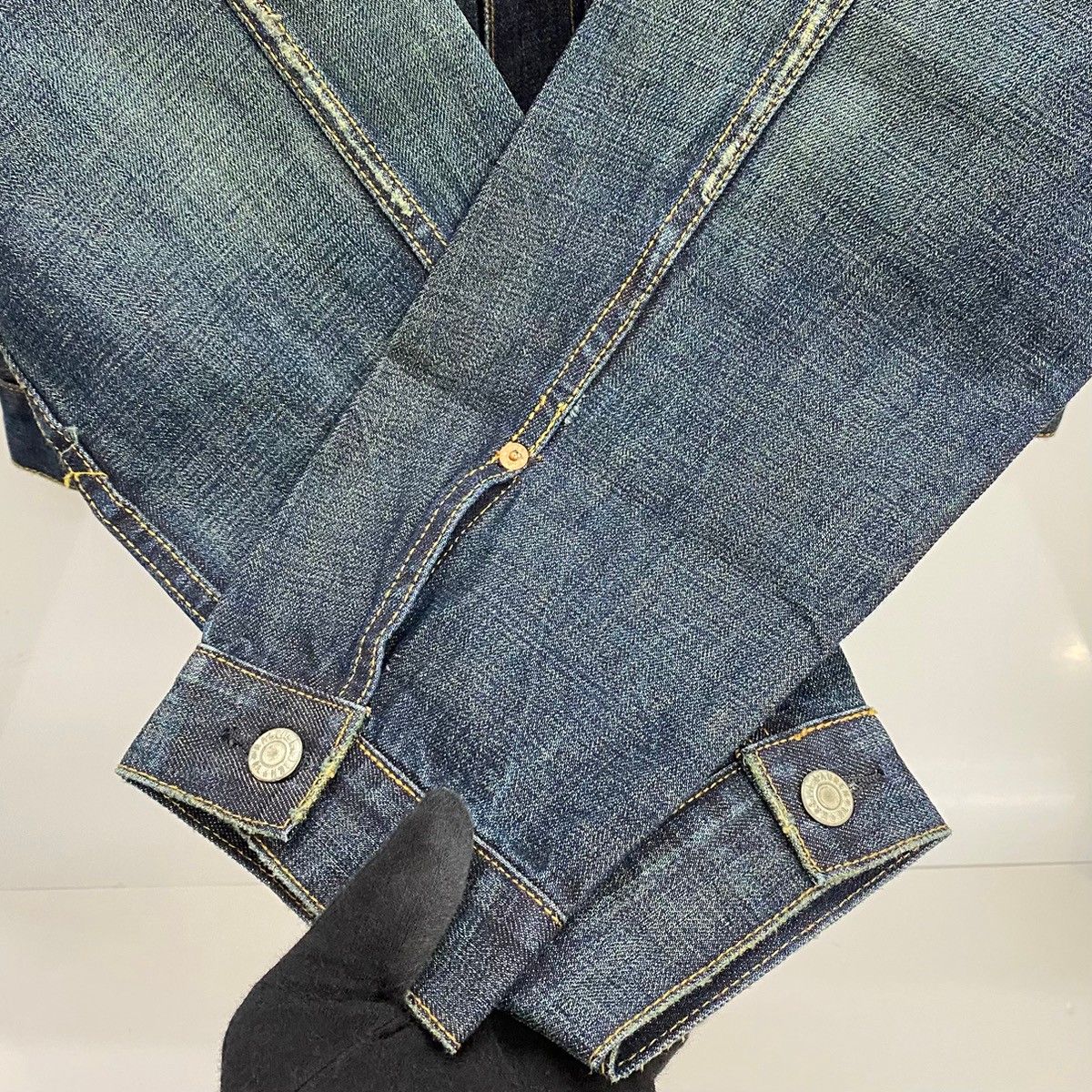 RRL ダブルアールエル Gジャン デニムジャケット 1 インディゴ コットン 楽天市場】RRL ダブルアールエル ジャケット 三つ星 裏地