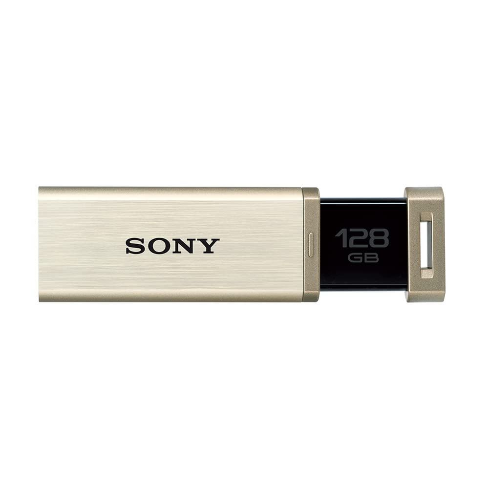 ソニー USBメモリ USB3.1 128GB ゴールド 高速タイプ USM128GQXN ゴールド 単品 128GB