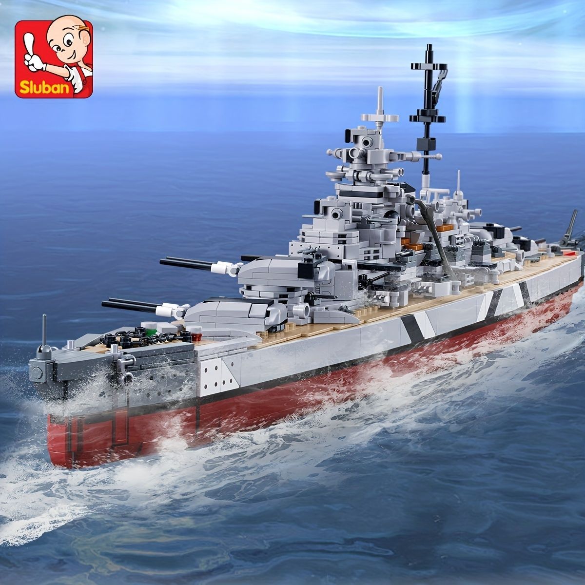 JMBricklayer 戦艦ビルディングブロックセット 60006、大人向け