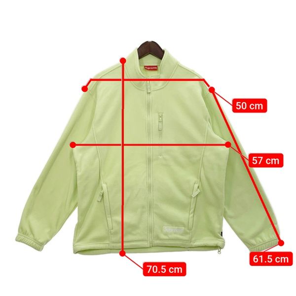 Supreme Polartec Zip Jacket ポーラテック フリース ジャケット