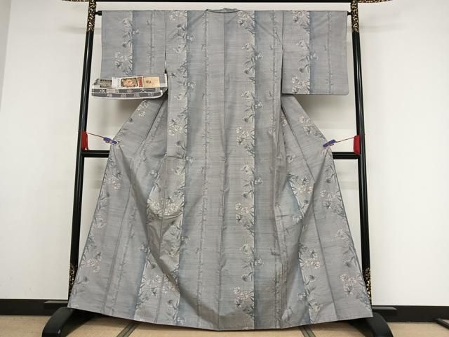 平和屋着物○都喜ヱ門 本場大島紬 白大島 一元7マルキ 夢の