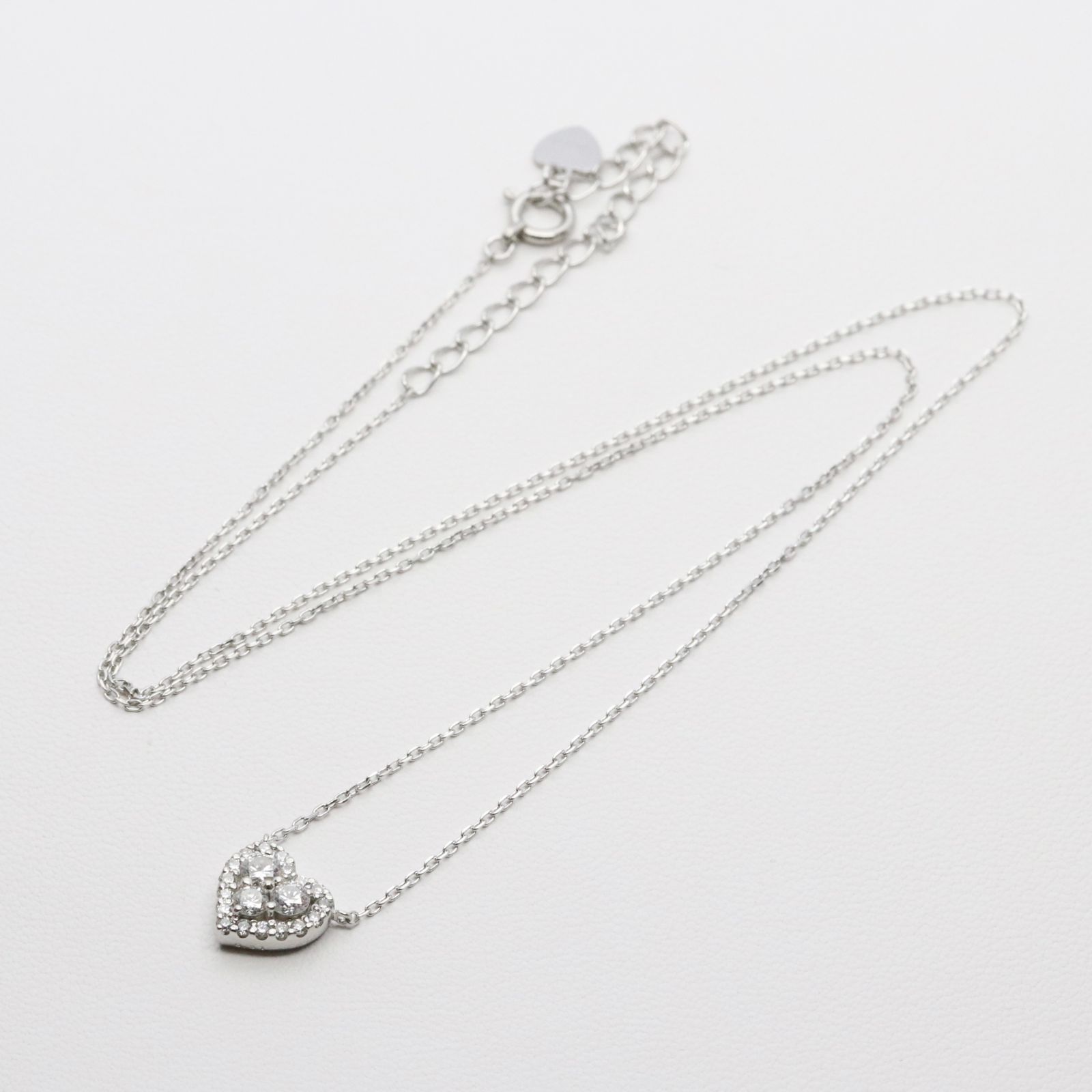 Vendome Aoyama ダイヤモンド ハート ネックレス　プラチナ AGVN647543DI ダイヤモンド ハート ネックレス｜ネックレス