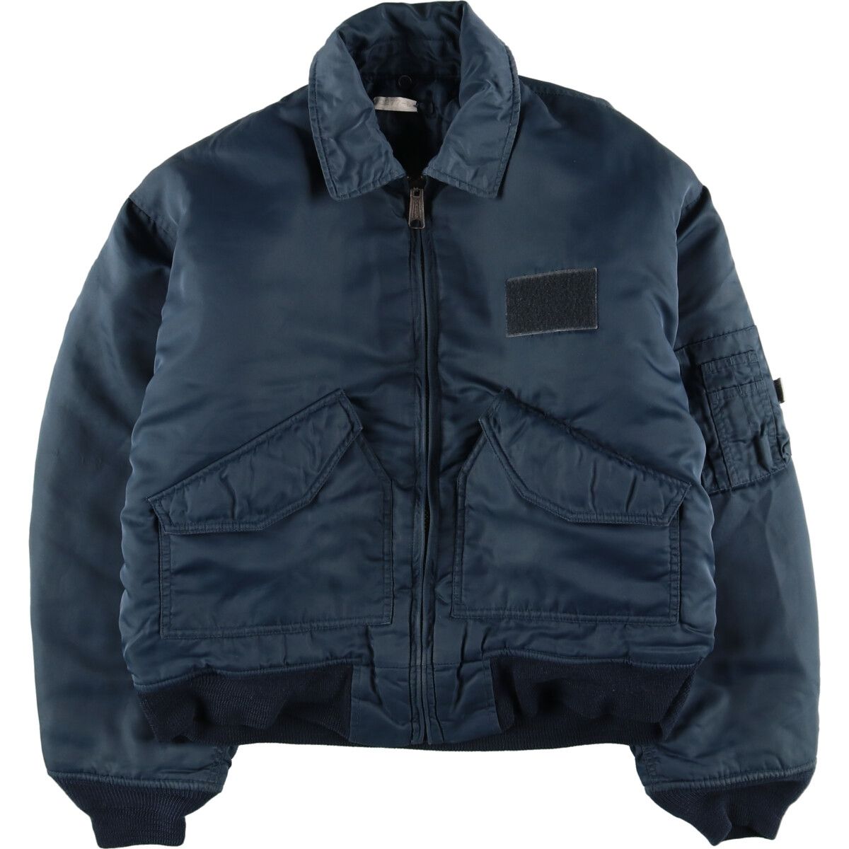 CWU-45/P ミリタリー　フライトジャケット　短丈　アメカジ　古着 希少 最初期 70s USA製 実物 米軍 CWU-45/P スペシャル ワッペン