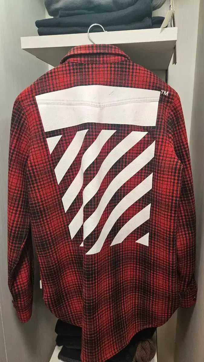 OFF-WHITE（オフホワイト）｜レッドチェックシャツ OFF-WHITE オフホワイト レッドチェックシャツ L Off white 赤チェック