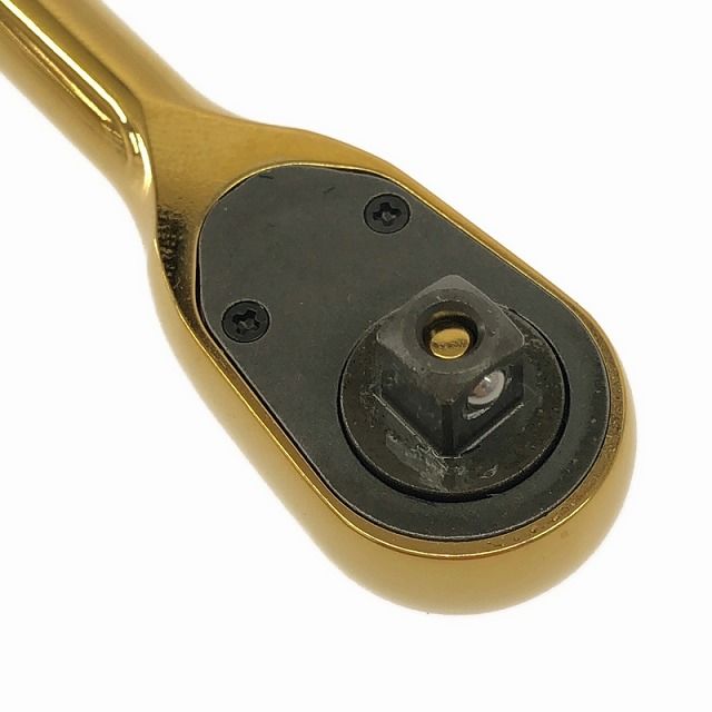 人気アイテムが続々登場！ ♥ nepros ネプロス ラチェットハンドル NBR290GL シリーズ 90ギア 6.3sq 金色 iPゴールド ラチェットレンチ111569 思いやり