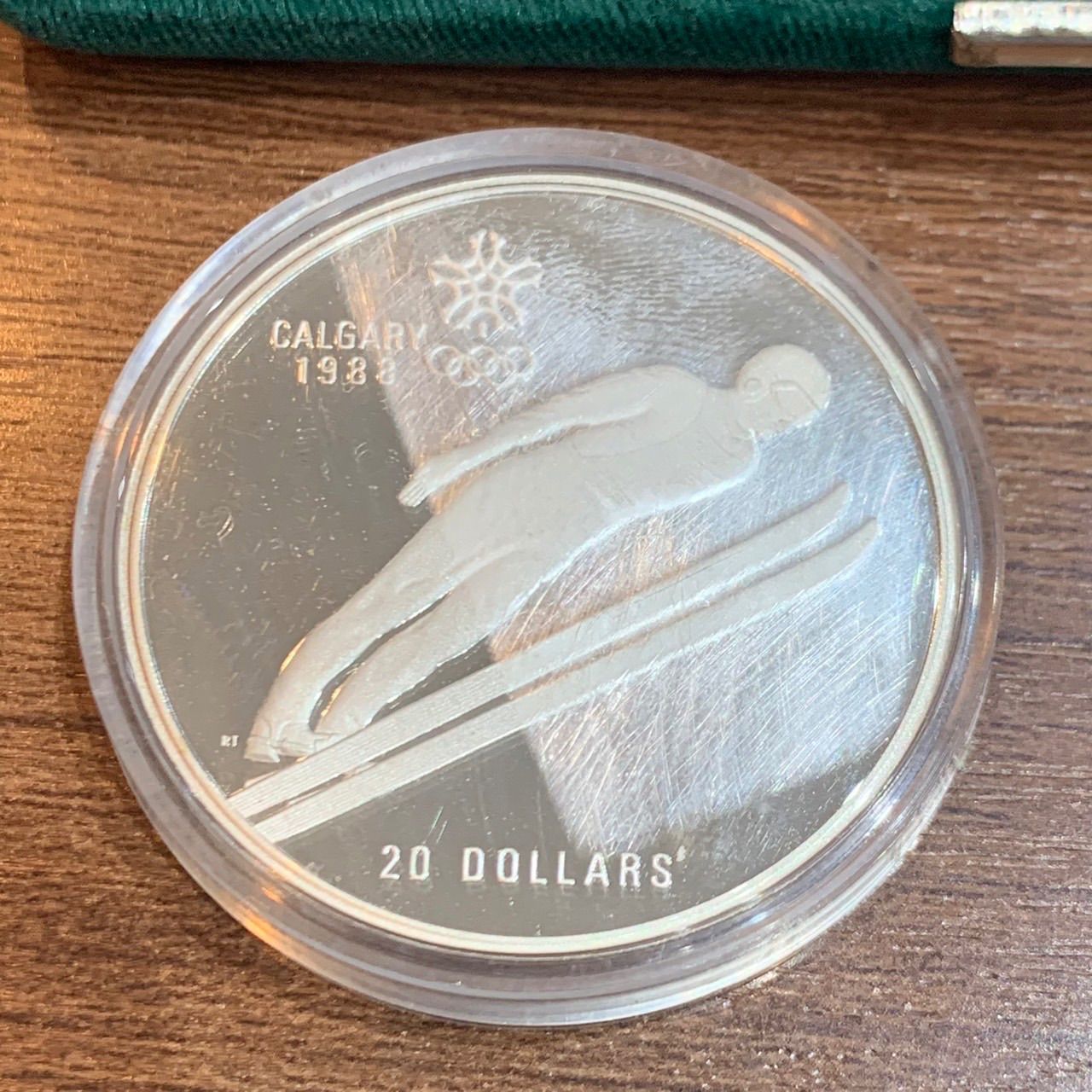 1998年 カナダ カルガリーオリンピック 記念銀貨 20ドル銀貨 2枚セット 1998年 カナダ カルガリーオリンピック 記念銀貨 20ドル銀貨 2枚セット