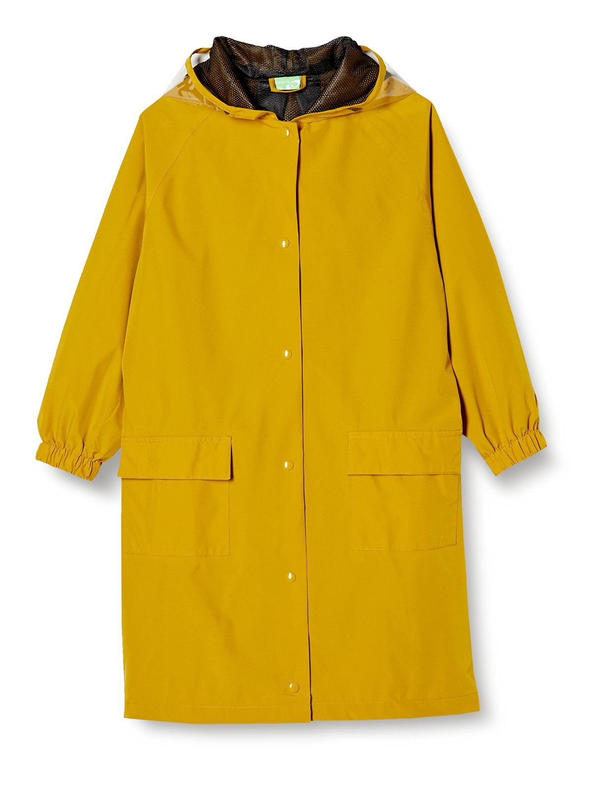 Color カーキ マスタード _Size 150 A.D.ONE ジュニア2WAYストレッチレインポンチョ ST-407J