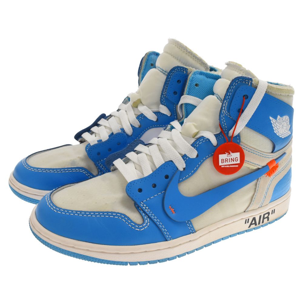 NIKE (ナイキ) ×OFF-WHITE AIR JORDAN 1 POWDER BLUE UNC AQ0818-148