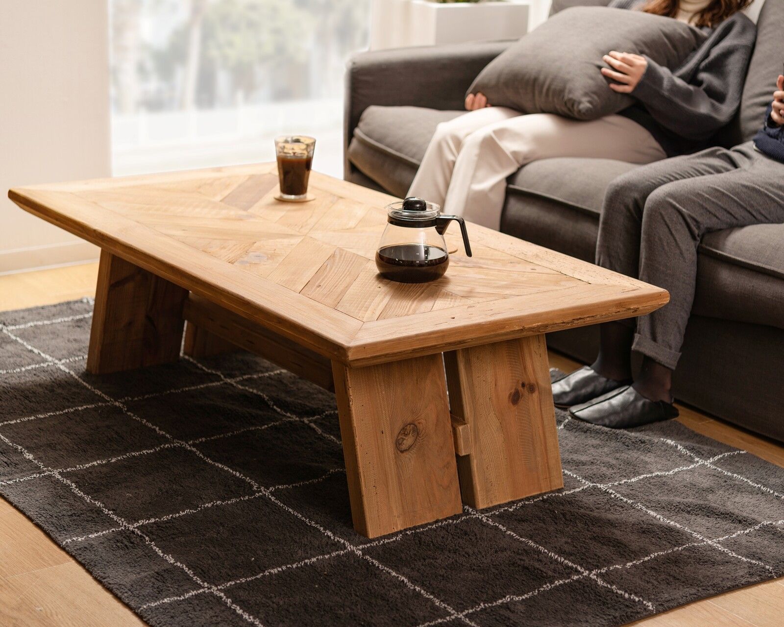 ローテーブル 幅130cm