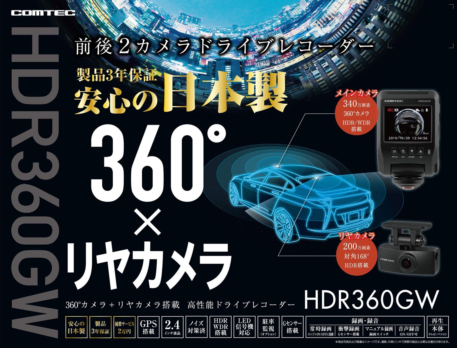 LED信号対応 microSD