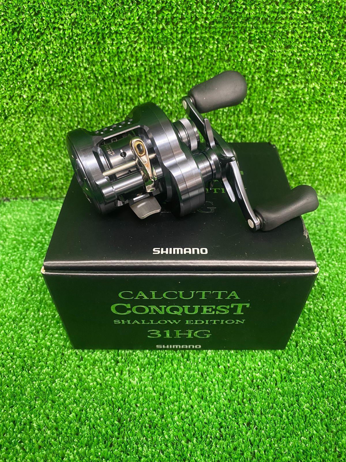 【未使用】24 カルカッタコンクエスト シャローエディション 31HG(左) シマノ 24 カルカッタコンクエスト シャローエディション 31HG