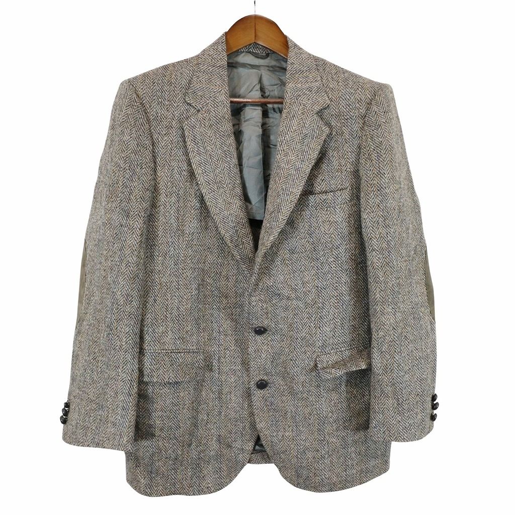 90年代 Harris Tweed ハリスツイード STAFFORD テーラードジャケット