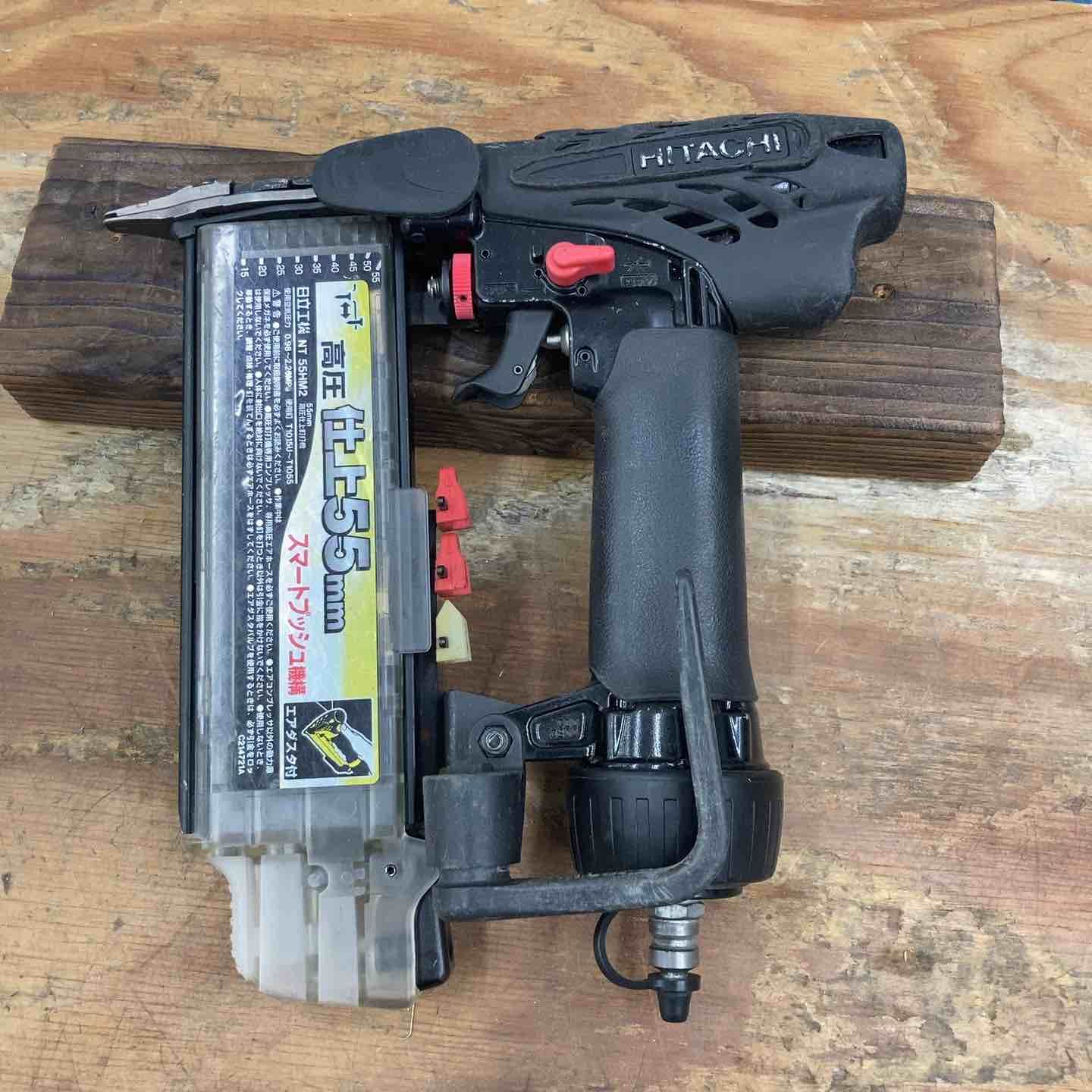ハイコーキ HIKOKI 旧 日立工機 高圧フィニッシュネイラ 仕上釘打機 NT55HM2 柏店