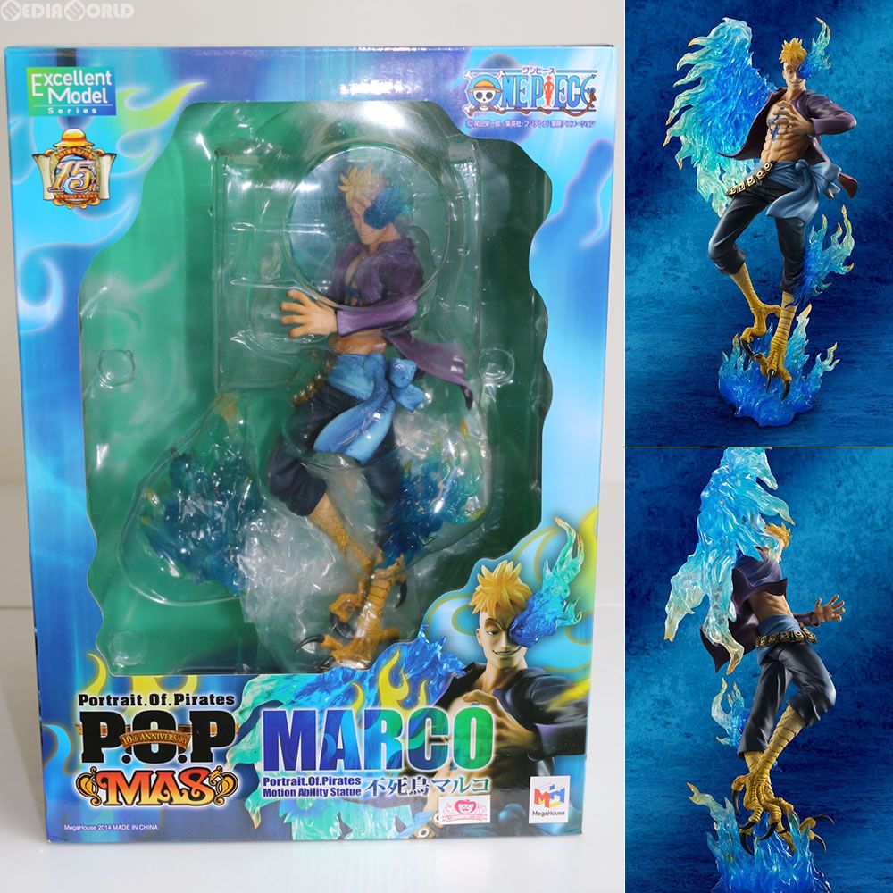 中古】[FIG]Portrait.Of.Pirates P.O.P MAS 不死鳥マルコ ONE PIECE(ワンピース) 1/8 完成品 フィギュア  メガハウス(61166860) - メルカリ