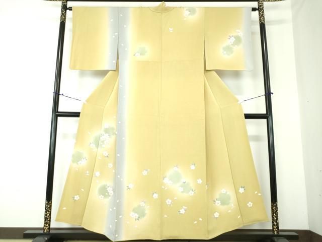 平和屋着物○訪問着 舞桜 暈し染め 正絹 逸品 DAAM3467ic