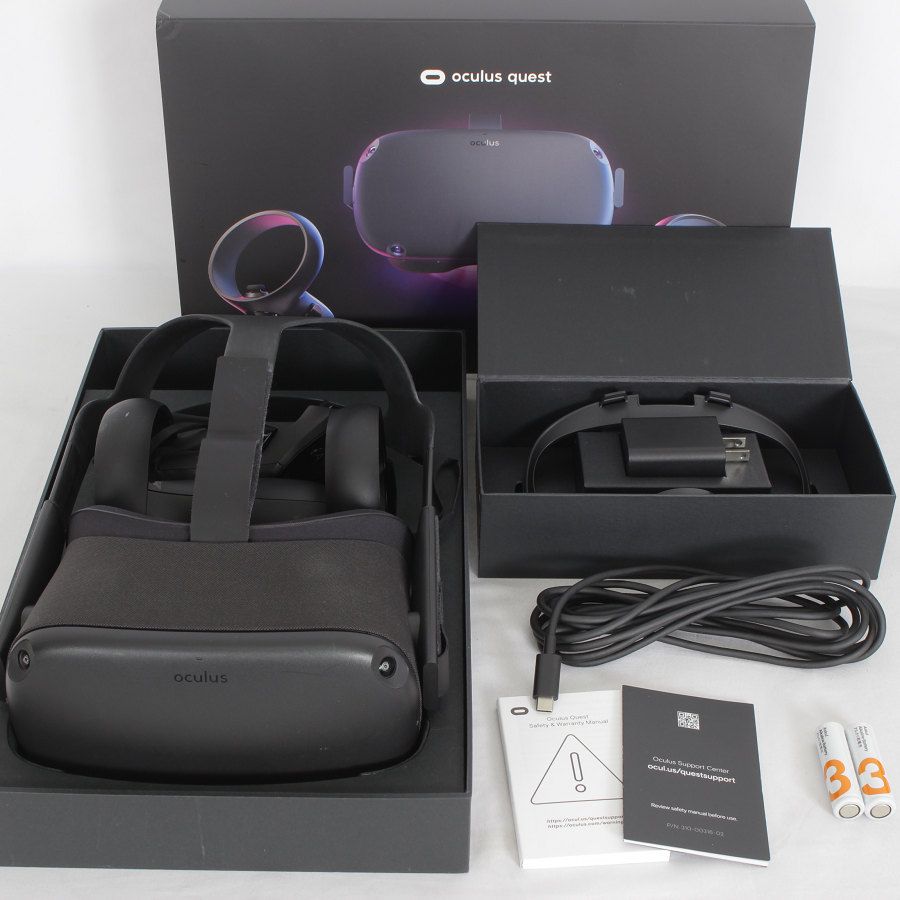 Oculus Quest 128GB VR ヘッドマウントディスプレイ ヘッドセット オ