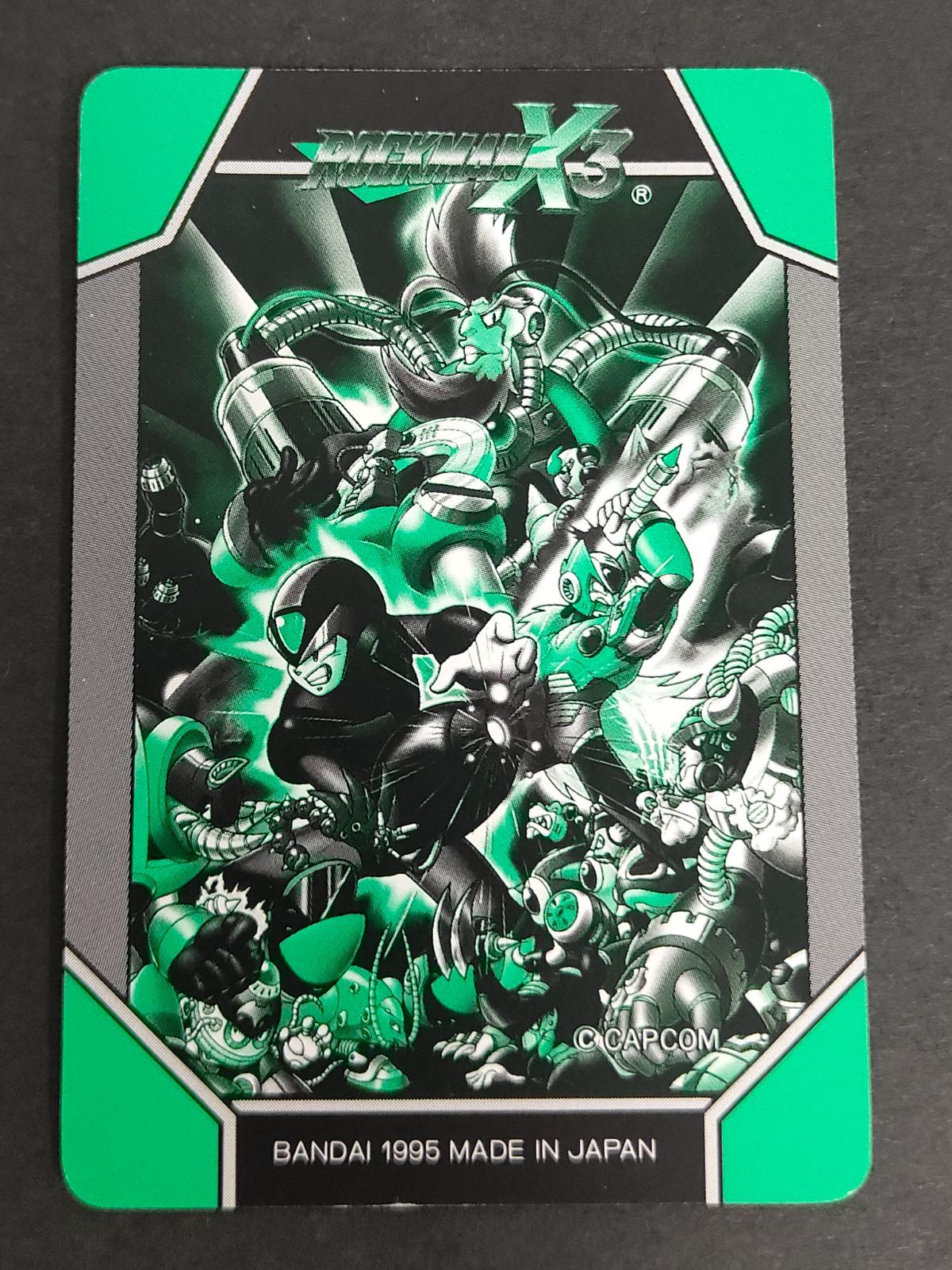 eb165 ロックマン カードダス カード X3 SP-6 バインダー特典 レア