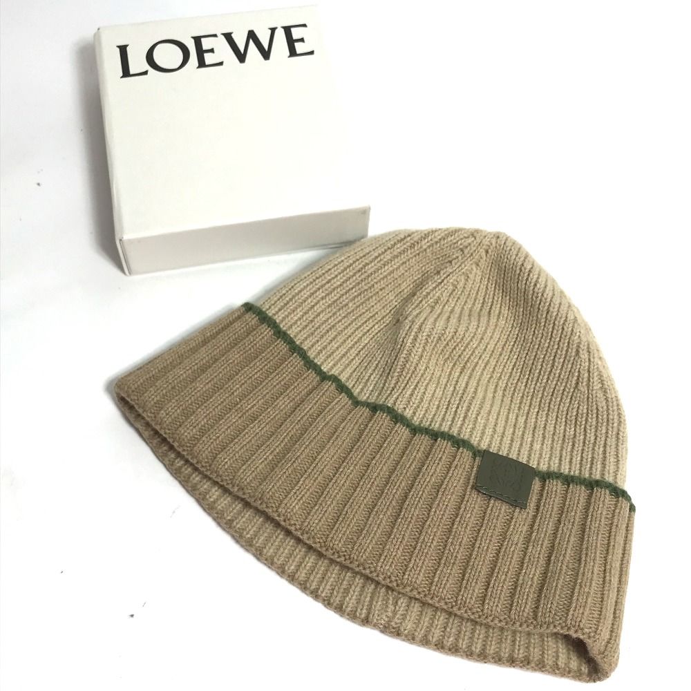 LOEWE ロエベ ニット帽 アナグラムロゴ ウール - メルカリ LOEWE ロエベ ニット帽 アナグラムロゴ ウール - メルカリ