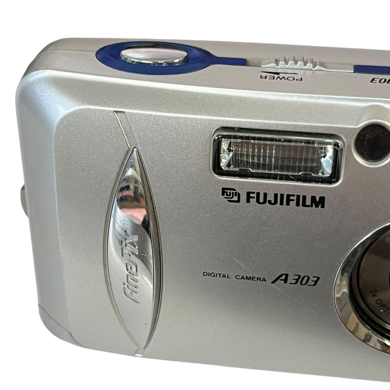 ★動作品★富士フィルム FUJIFILM FinePix A303 シルバー Fujifilm Finepix A303 Digital Camera *Japanese Version Only