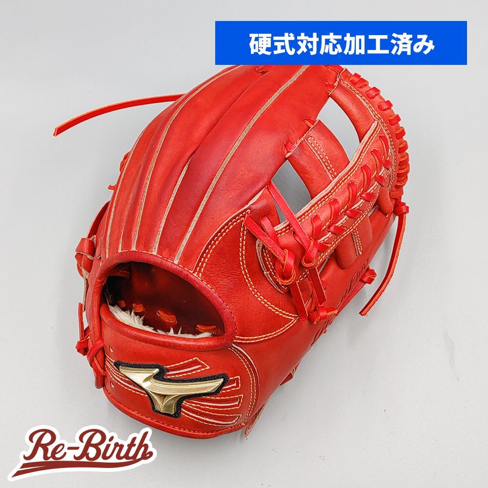 硬式対応アップグレード済 高校野球対応 ミズノ 硬式グローブ | 内野手用 型付け済み mizuno グラブ WE1267