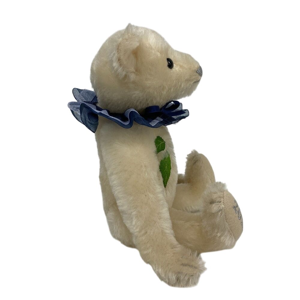 シュタイフ Steiff ぬいぐるみ 677144 ブルーローズ テディベア 2011 アジア限定1500体 No.00093 アイボリー 5％OFF フォロワークーポン！！】Steiff/シュタイフ アジア限定