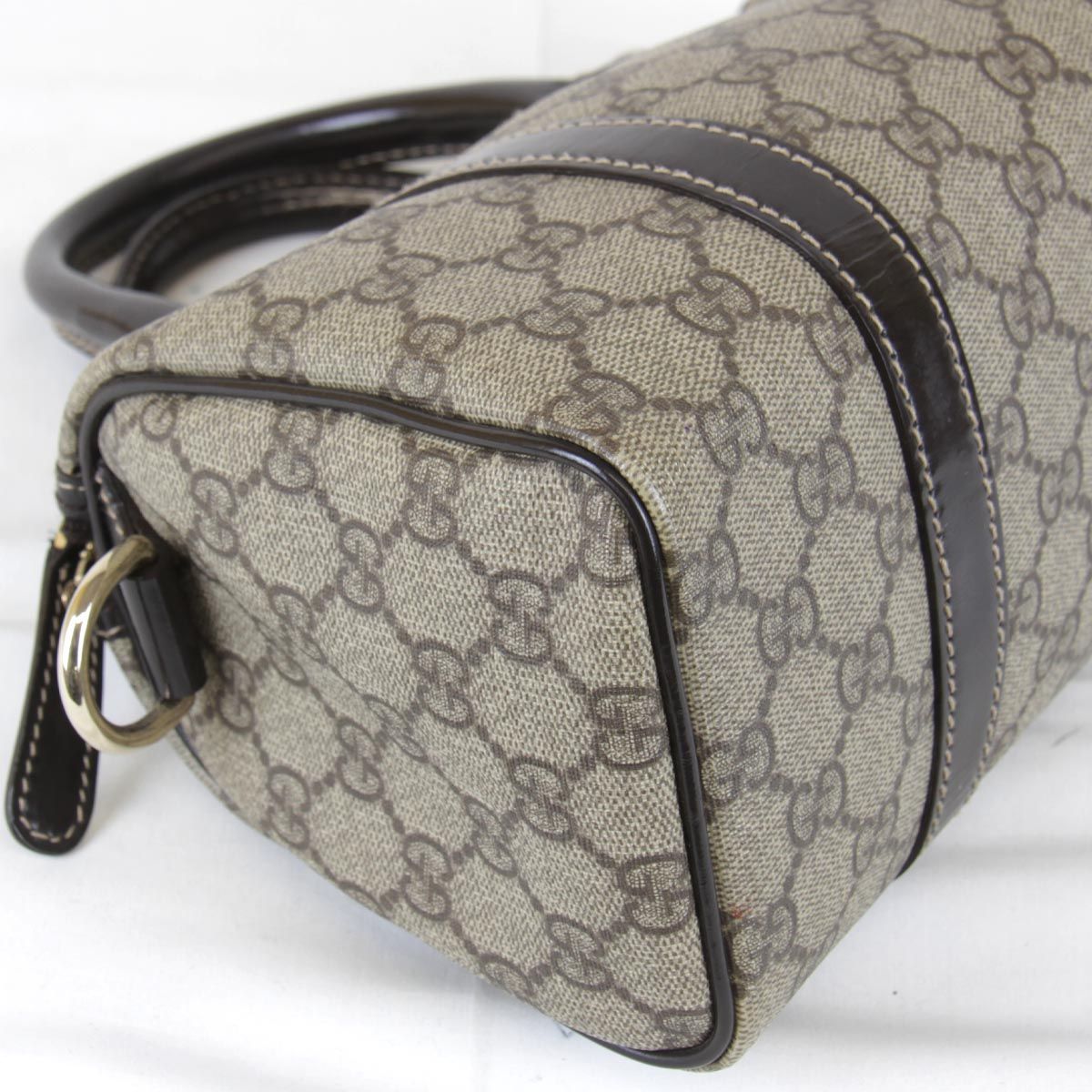 GUCCIカバン USED』 GUCCI 193604/2123 ボストンバッグ GGプラス - メルカリ