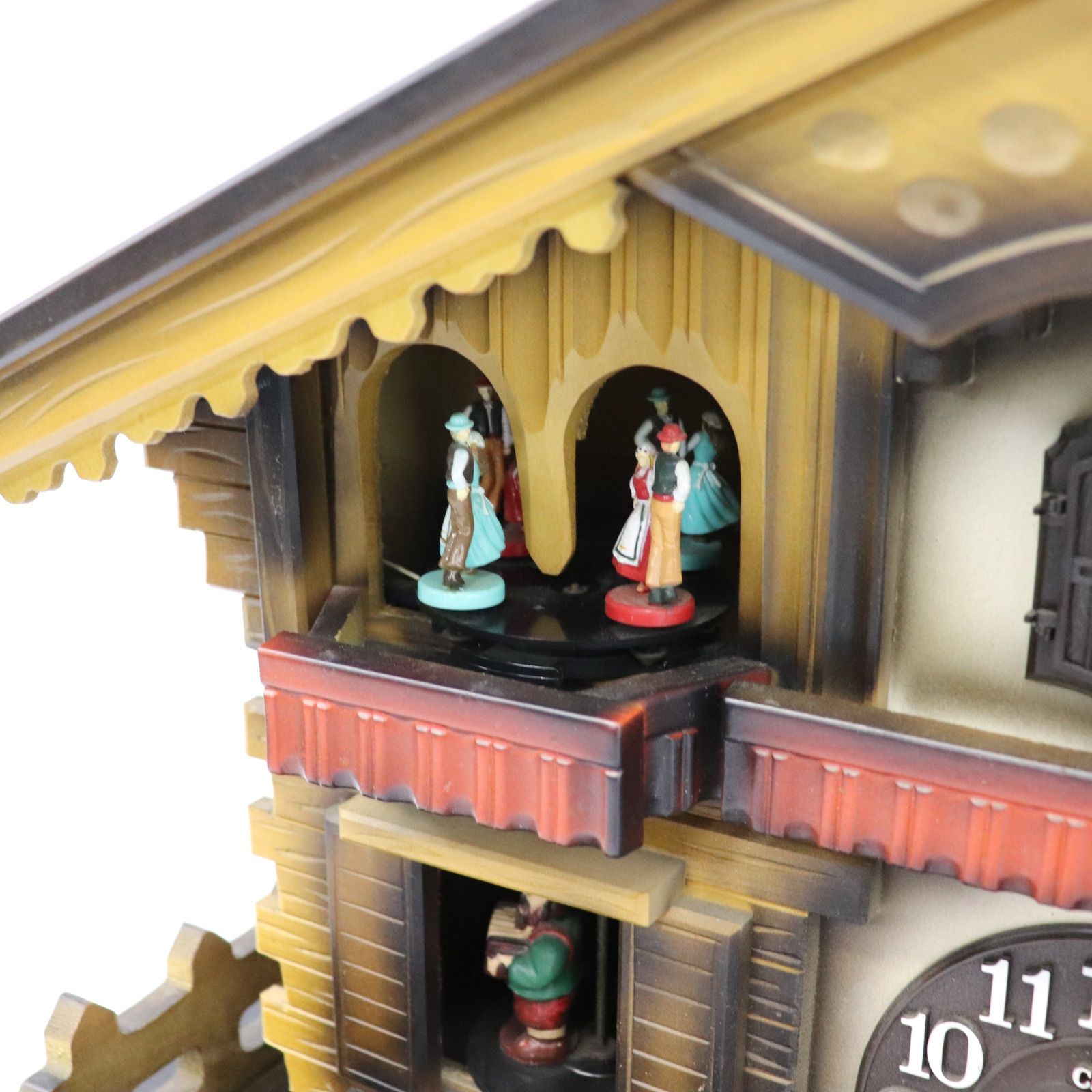 動作確認済】CITIZEN シチズン ハト時計 4RS609-0からくり時計