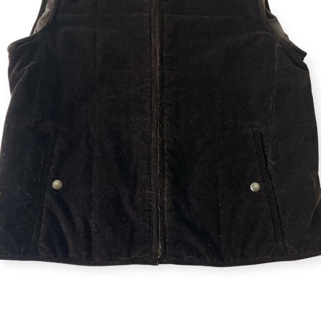 品数豊富！ MaxMara マックスマーラ 茶色 L〜XL コーデュロイ ベスト ジレ