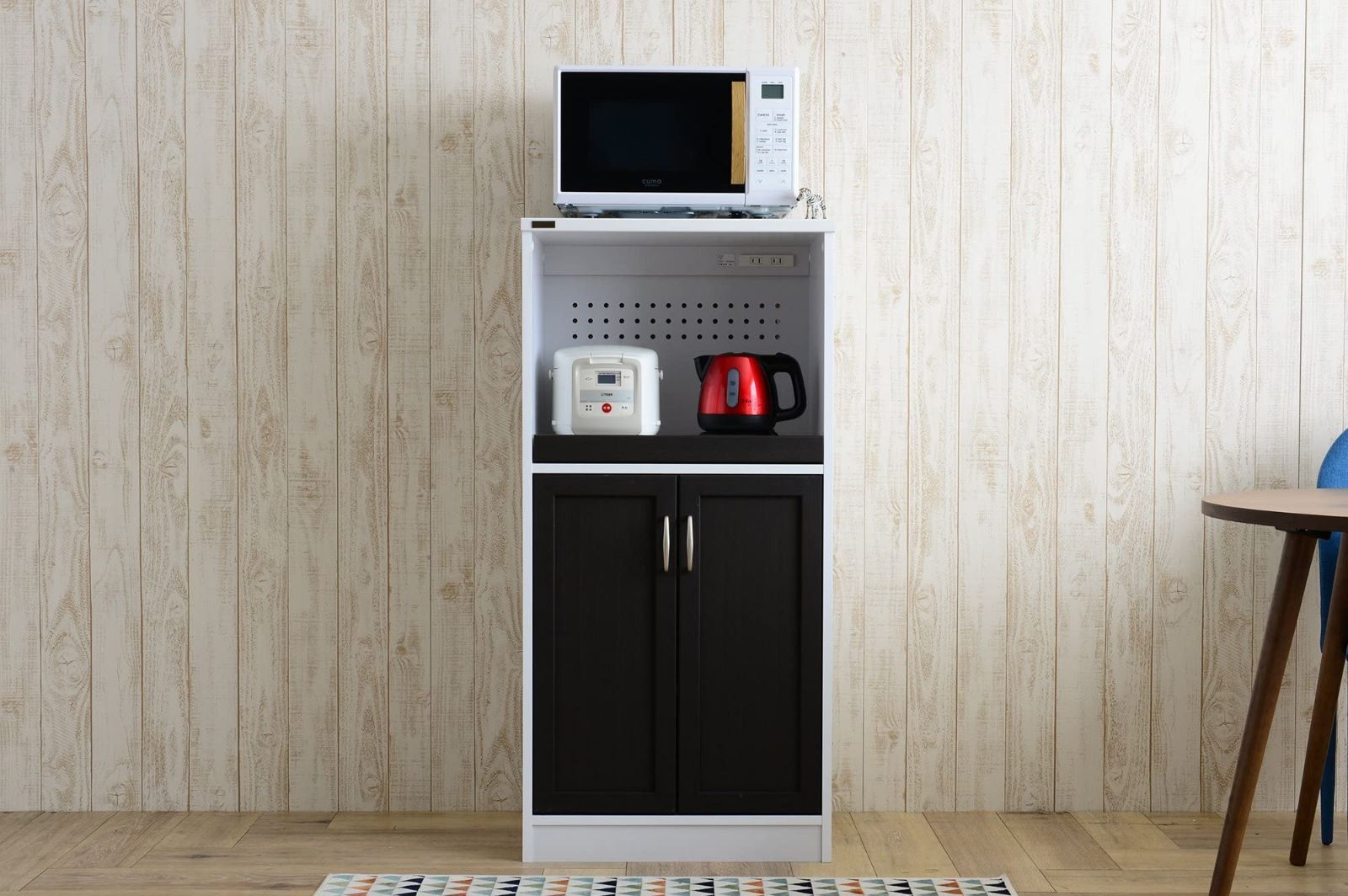 佐藤産業 Cafetira レンジ台 食器棚 Amazon｜佐藤産業 Cafetira レンジ台 食器棚 幅88cm 奥行40cm 高