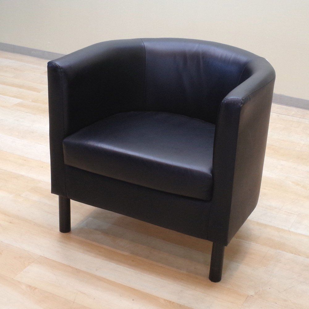 イケア IKEA SOLSTA OLARP 1人用ソファ アームチェア ブラック