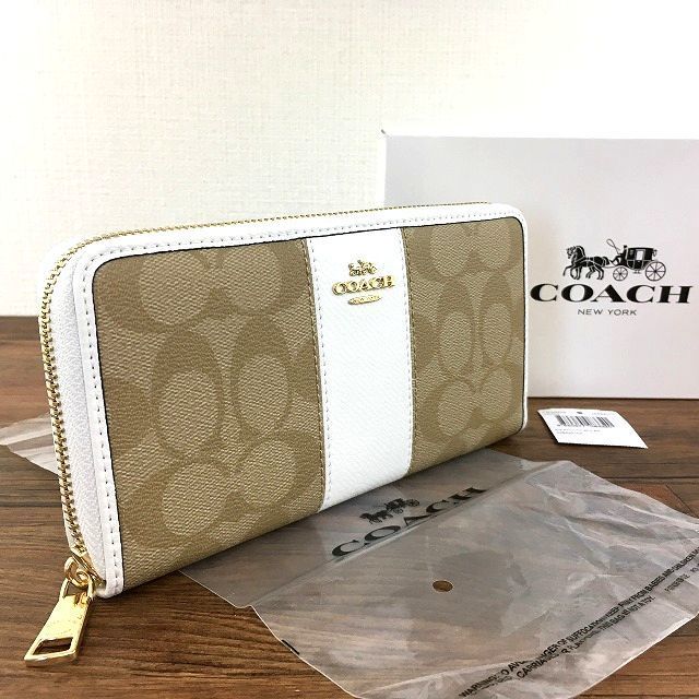 未使用品 COACH ジップウォレット F52859 117 | wic-capital.net