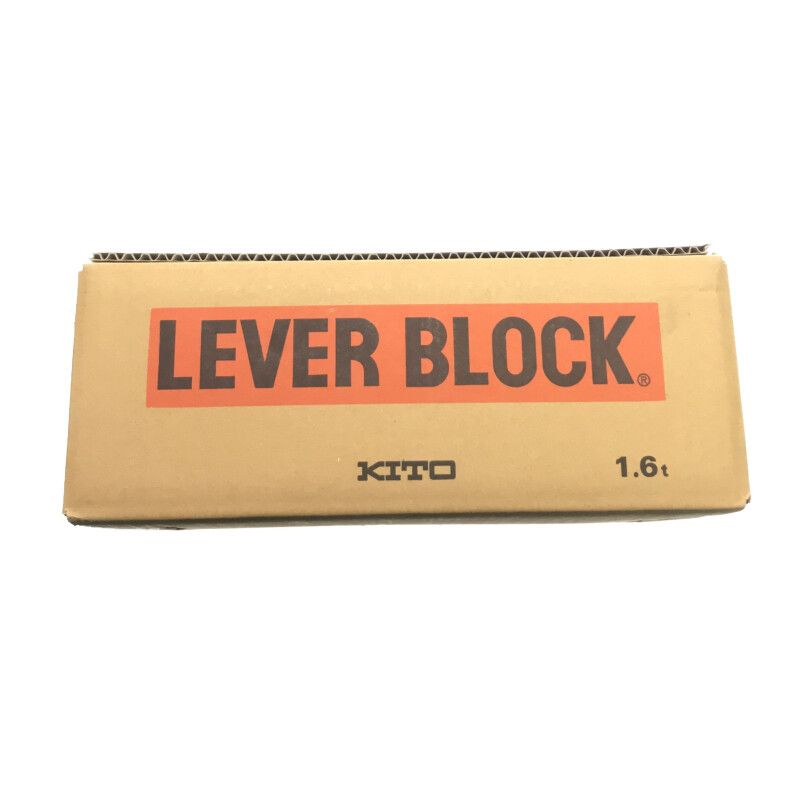 新品 大き 未使用品 キトーレバーブロック 1,6t