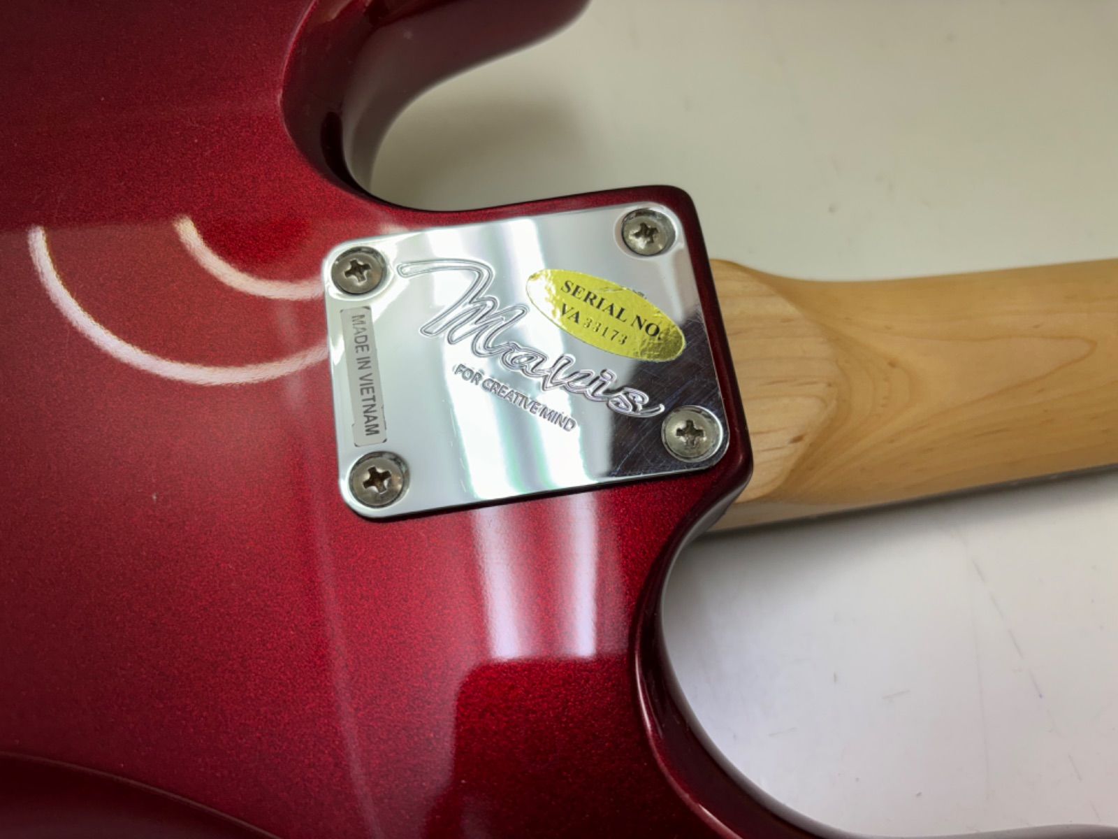 ◇Mavis メイビス FOR CREATIVE MIND エレキ 楽器 ギター レッド